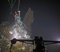 OOI cabled array instruments are affixed to El Gordo hydrothermal vent in the Pacific Ocean.