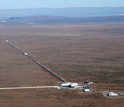 aerial view of LIGO detector