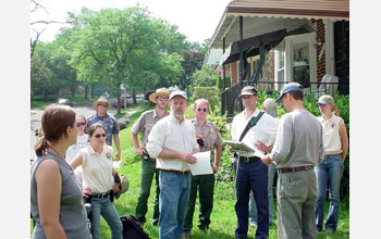 Explaining Urban Forest Effects Model (UFORE) data collection procedures to field crews