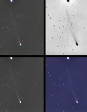 Photos of comet ISON Gossamer Tail & Disconnection Event