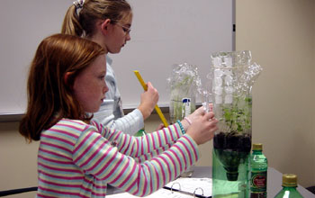 Participant in the Bringing Up Girls in Science Program