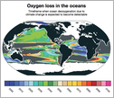 mpa of the world showing the ocans and progressive declining oxygen levels