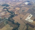 aerial view of the Intensively Managed Landscapes CZO site in Illinois-Iowa-Minnesota
