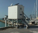 Tide-measuring station at Key West, Florida