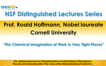 The Chemical Imagination at Work in Very Tight Places NSF Distinguished Lecture