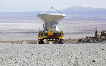 first European antenna arrives at ALMA's operations site