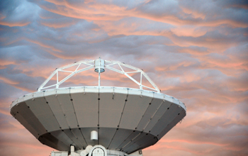 Day breaks at the operations support facility of ALMA