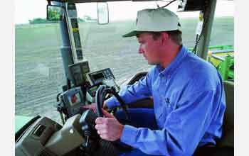 Precision farming uses GPS and GIS technologies to maximize crop management efficiency