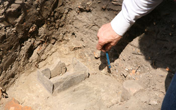 Set of foundations dating to the Colonial Period of the College of William & Mary