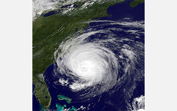 Hurricane Earl taken by the GOES-13 satellite