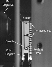 Heat pipe designed for experiments