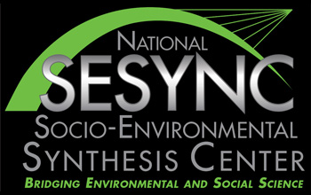 National SESYNC Socio-Environmental Synthesis Center logo.