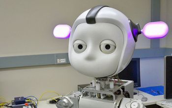 Simon the robot, developed by Georgia Tech researcher Andrea Thomaz