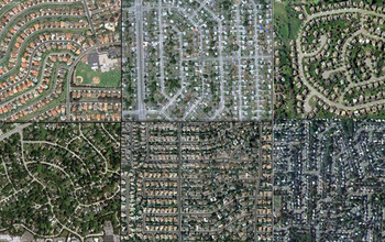 Aerial views of San Diego; Miami; Philadelphia; Chicago; Phoenix; and Levittown, N.Y.