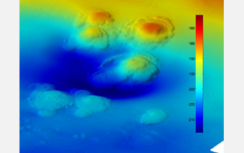 High-resolution bathymetry shows extinct asphalt volcanoes on the sea-floor off California.