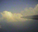An AUAV enters a cloud during the Maldives AUAV Campaign.