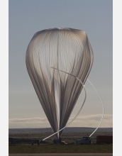 This balloon carried a solar telescope to new heights, a scientific and engineering feat.