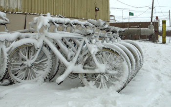 Bicycles at McMurdo