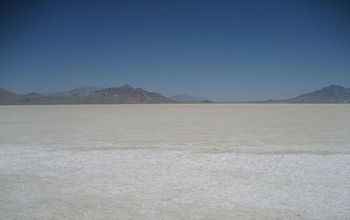 Bonneville Salt Flats in Utah