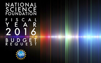 NSF budget request graphic