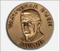 Photo of the Vannevar Bush Award Medal.