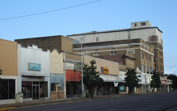 City of Clarksdale in the Coahoma County, Mississippi Delta region