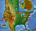 Map showing location of NSF's 26 Long-Term Ecological Research sites.