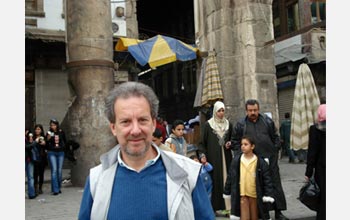 Photo of Scott Atran in Damascus.