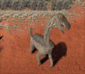 artist rendition of a dinosaur