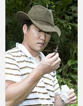 Photo of scientist Hojun Song of Brigham Young University.