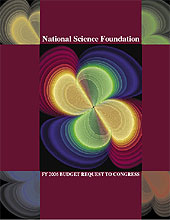 NSF FY 2006 Budget Request to Congress cover/Gravitational Waves from In-Spiraling Black Holes