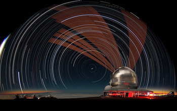 A long-duration, fish-eye view of the Gemini North Telescope facility