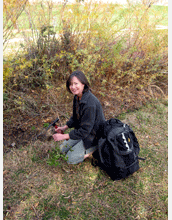 Grace Kostel, Herbarium manager at Black Hills State University
