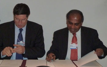 Dell'Ambrogio and Suresh sign GROW agreement