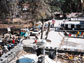 A GPS receiver and antenna sit atop a roof in Port-au-Prince, Haiti.