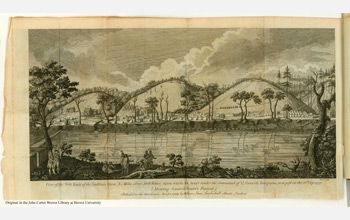 View of the West Bank of the Hudson's River 3 Miles above Still Water, 1789.