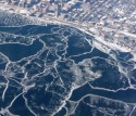 Ice-out dates are earlier in spring, and ice-in dates later in fall, on lakes across the U.S.