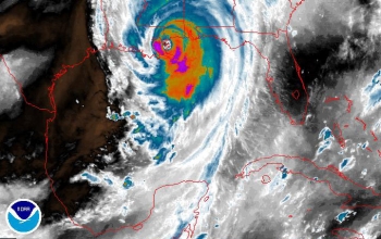 Scientists from the RAINEX project flew into the edge of Hurricane Katrina on Aug. 27