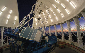 Gemini North Telescope in the evening