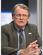 Ray Byrnes, liaison for satellite missions at the U.S. Geological Survey in Reston, Va.