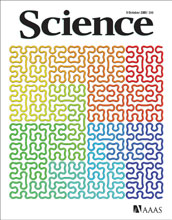 Cover of the October 9, 2009 issue of Science magazine.