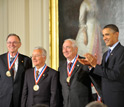 Photo of National Medal of Technology and Innovation recipients with President Obama.