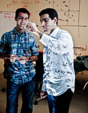 Photo of David and Yakir Reshef who developed MIC.