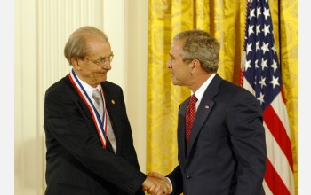 Photo of Achenbach and the President