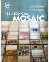 Cover of the National Science Foundation report Rebuilding the Mosaic.