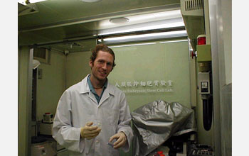 Mike Wininger at the Industrial Technology Research Institute in Hsinchu Xian, Taiwan