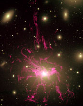 A deep hydrogen-alpha image of NGC 1275--the brightest x-ray source in the sky.