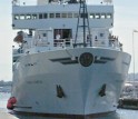 The research vessel <em>Thomas G. Thompson<em/> hosts a variety of remotely operated vehicles.