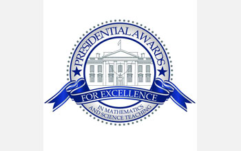 Presidential Award for Excellence in Mathematics and Science Teaching logo.