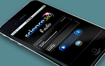 Science360 radio iapp open on iphone